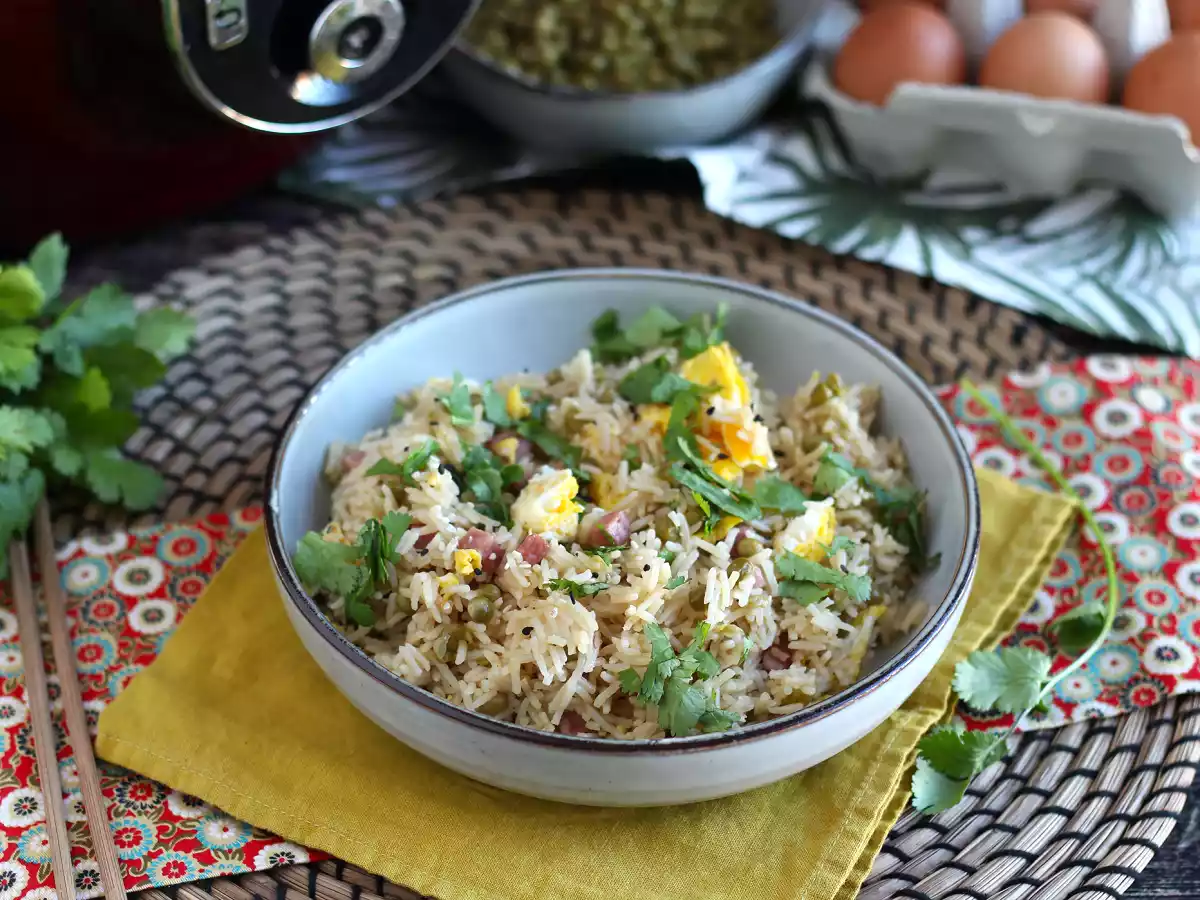 Riz cantonais express au Cookeo, recette super rapide - photo 3