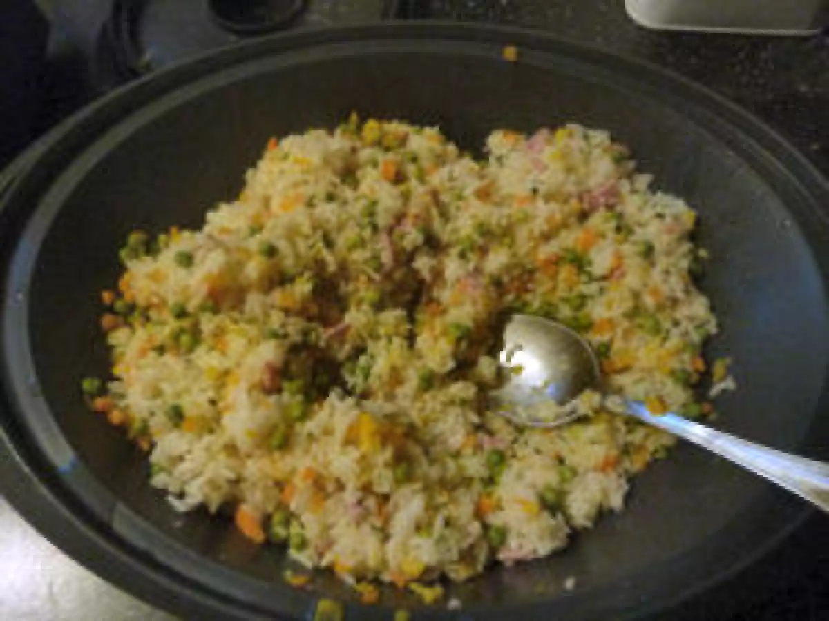 Riz cantonnais au Thermomix