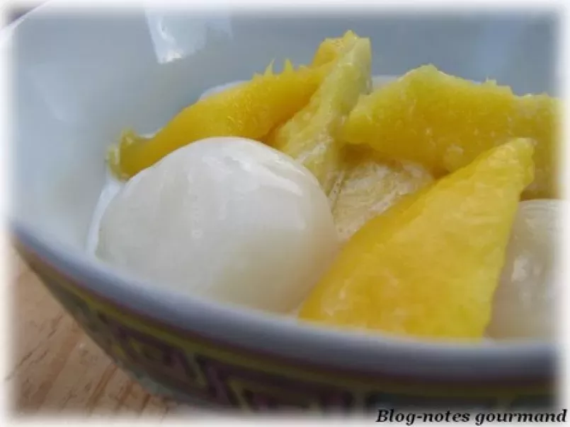Riz gluant à la mangue et au lait de coco, photo 2
