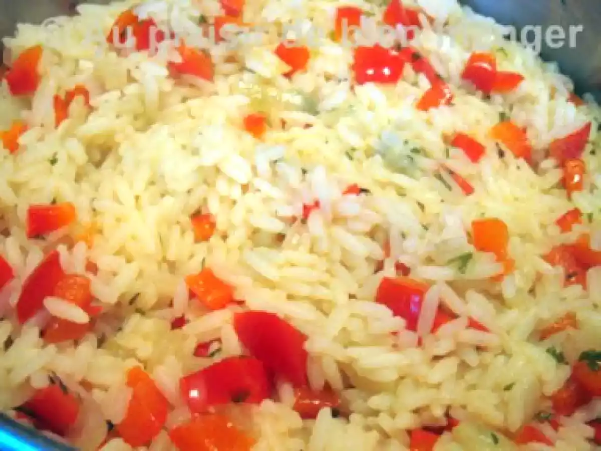 Riz pilaf parfumé aux fine herbes