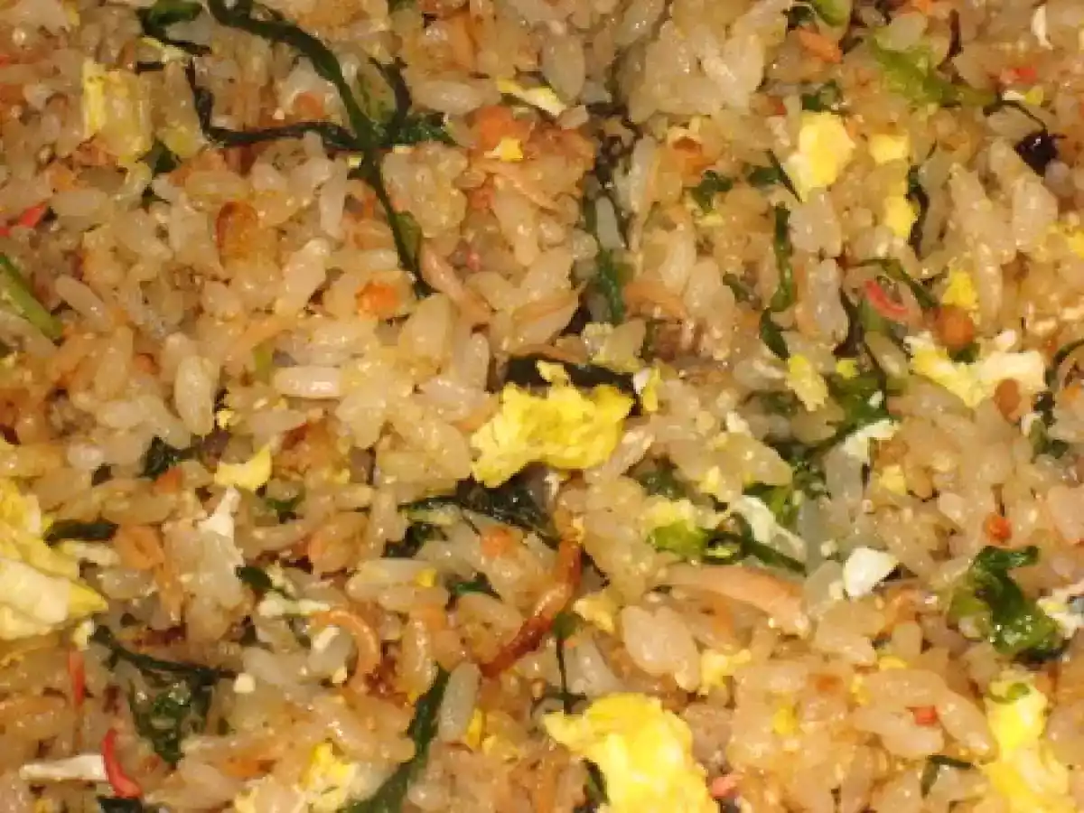 Riz sauté fonds de placard