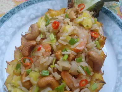 Riz thaï ananas, crevettes, porc - photo 2