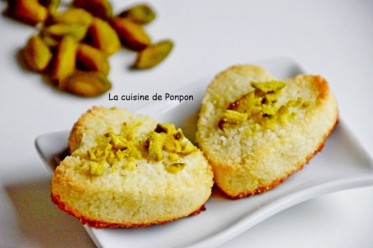 Recette du rocher à la crème de pistache