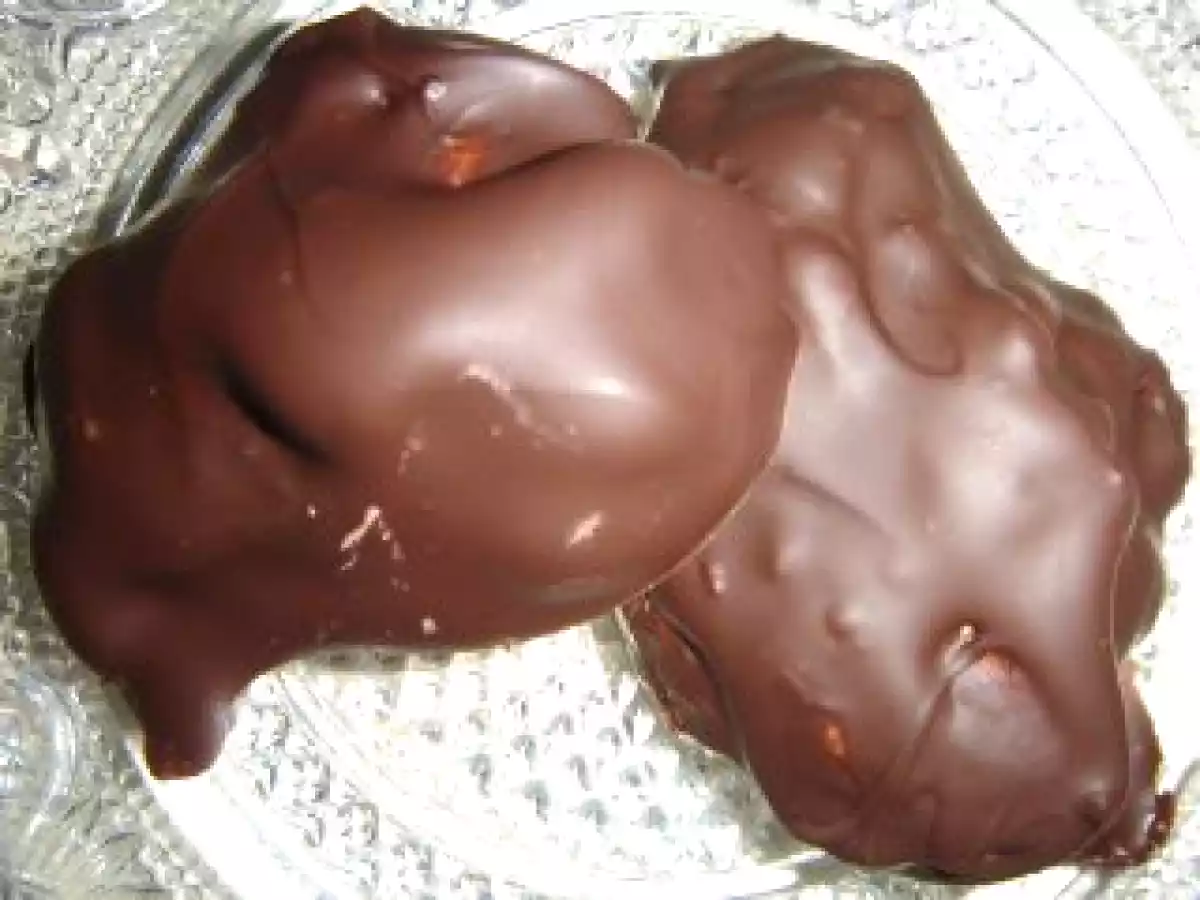 Rochers au chocolat et aux amandes