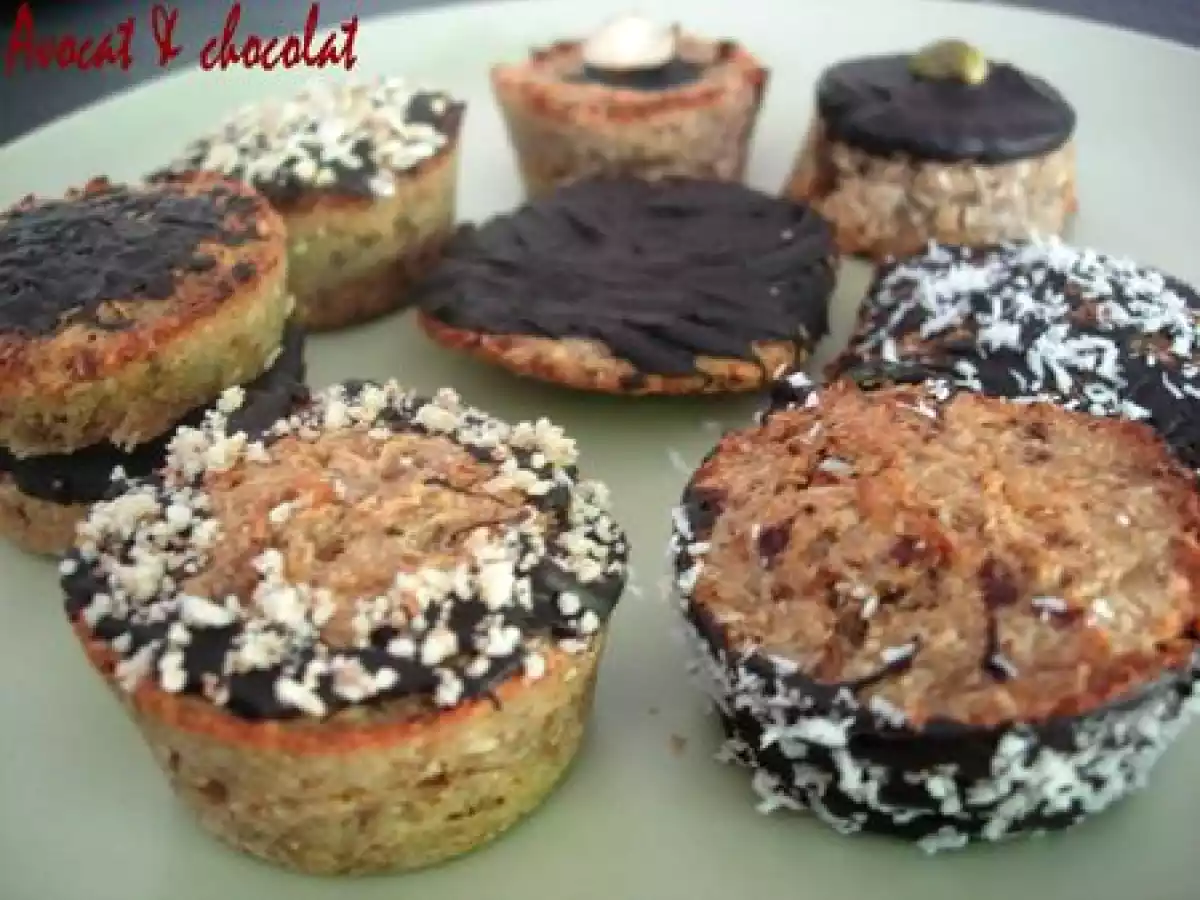 **Rochers coco allégés en bouchées coco-chataîgne-chocolat**