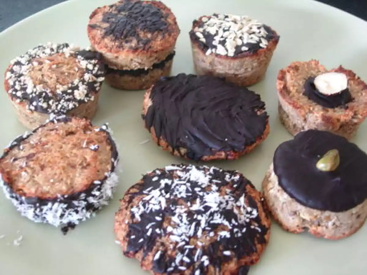 **Rochers coco allégés en bouchées coco-chataîgne-chocolat** - photo 3