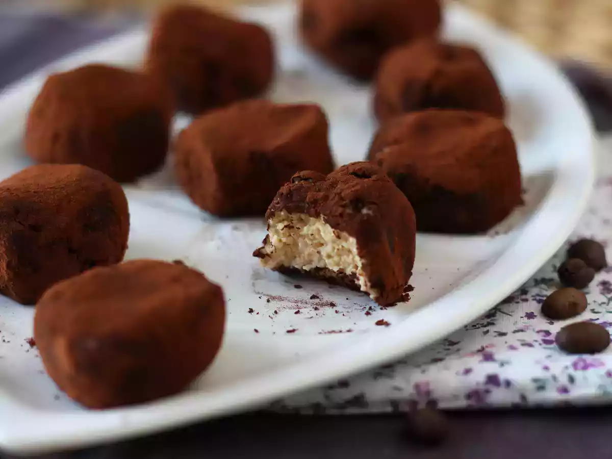 Rochers façon tiramisu, le dessert italien en mini portions parfait pour aller avec le café! - photo 4