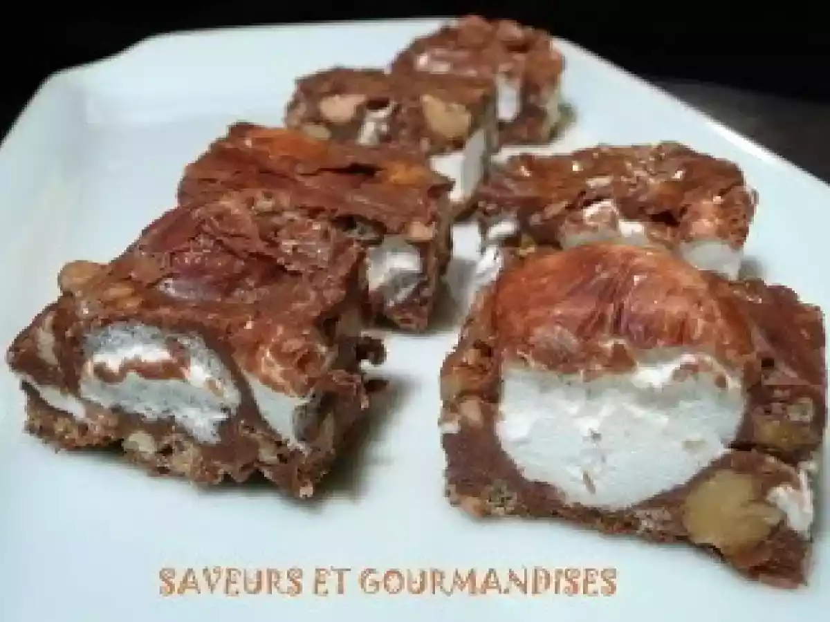 Rochers gourmands au chocolat. - photo 2