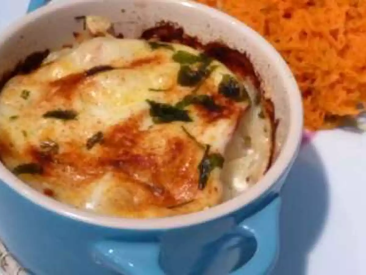 Roesti raclette bacon en mini cocottes