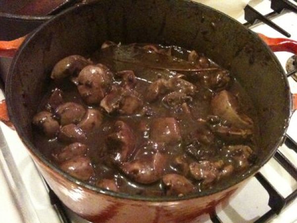 Rognons De Boeuf Vigneronne