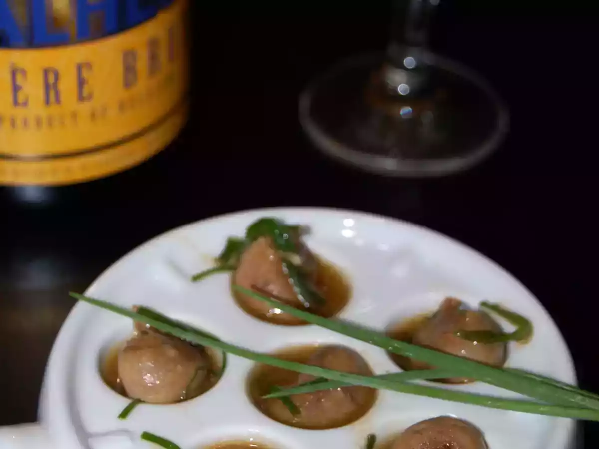 Rognons de lapin à la bière Malheur