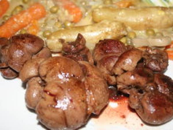 Rognons De Veau Déglacés Au Vinaigre