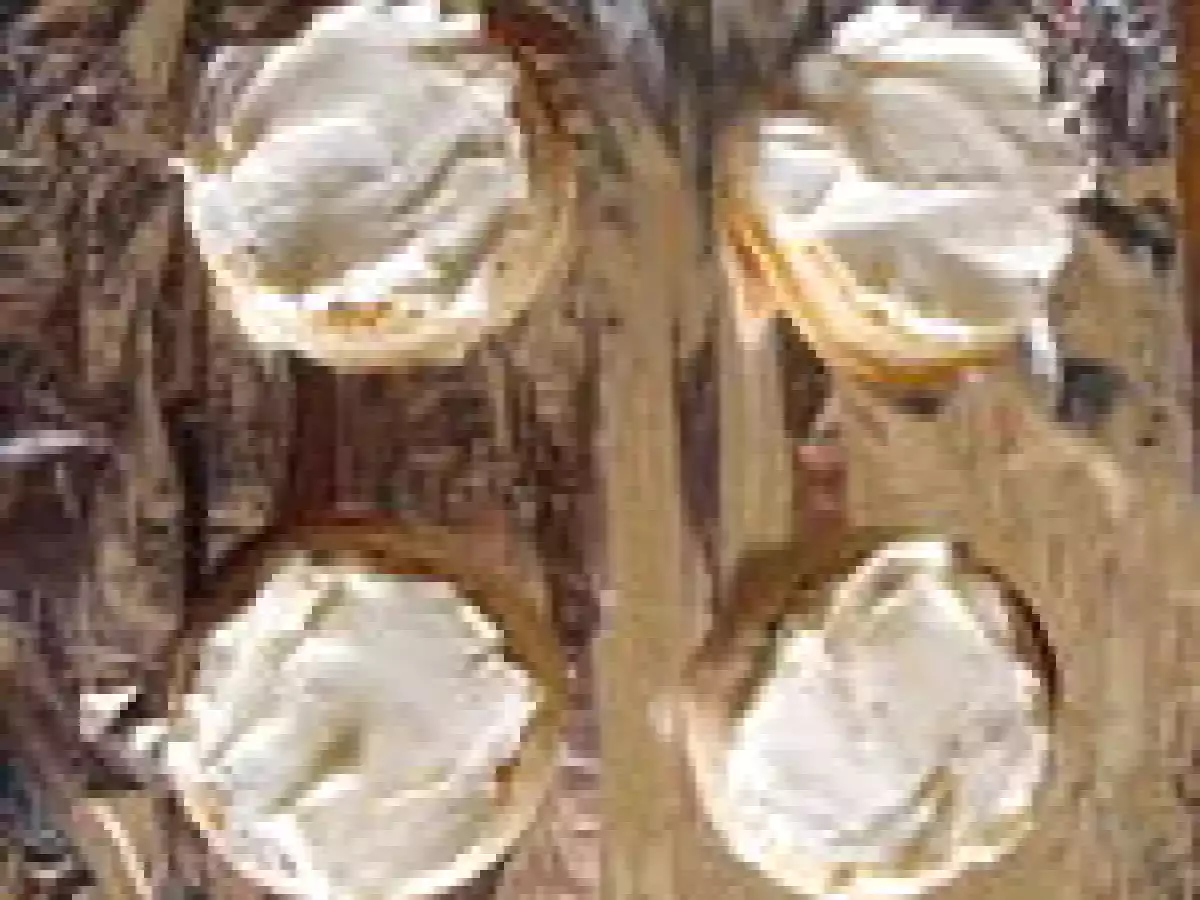 Rosace de jambon cru sur lit de crumpet tartiné de kiri - photo 4