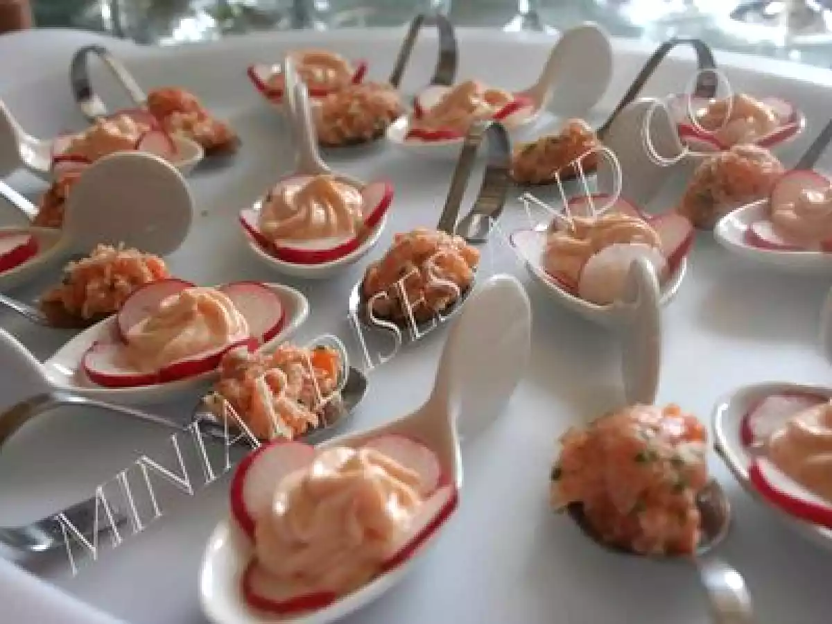 ROSE DE SAUMON ET RADIS CROQUANTS - photo 2