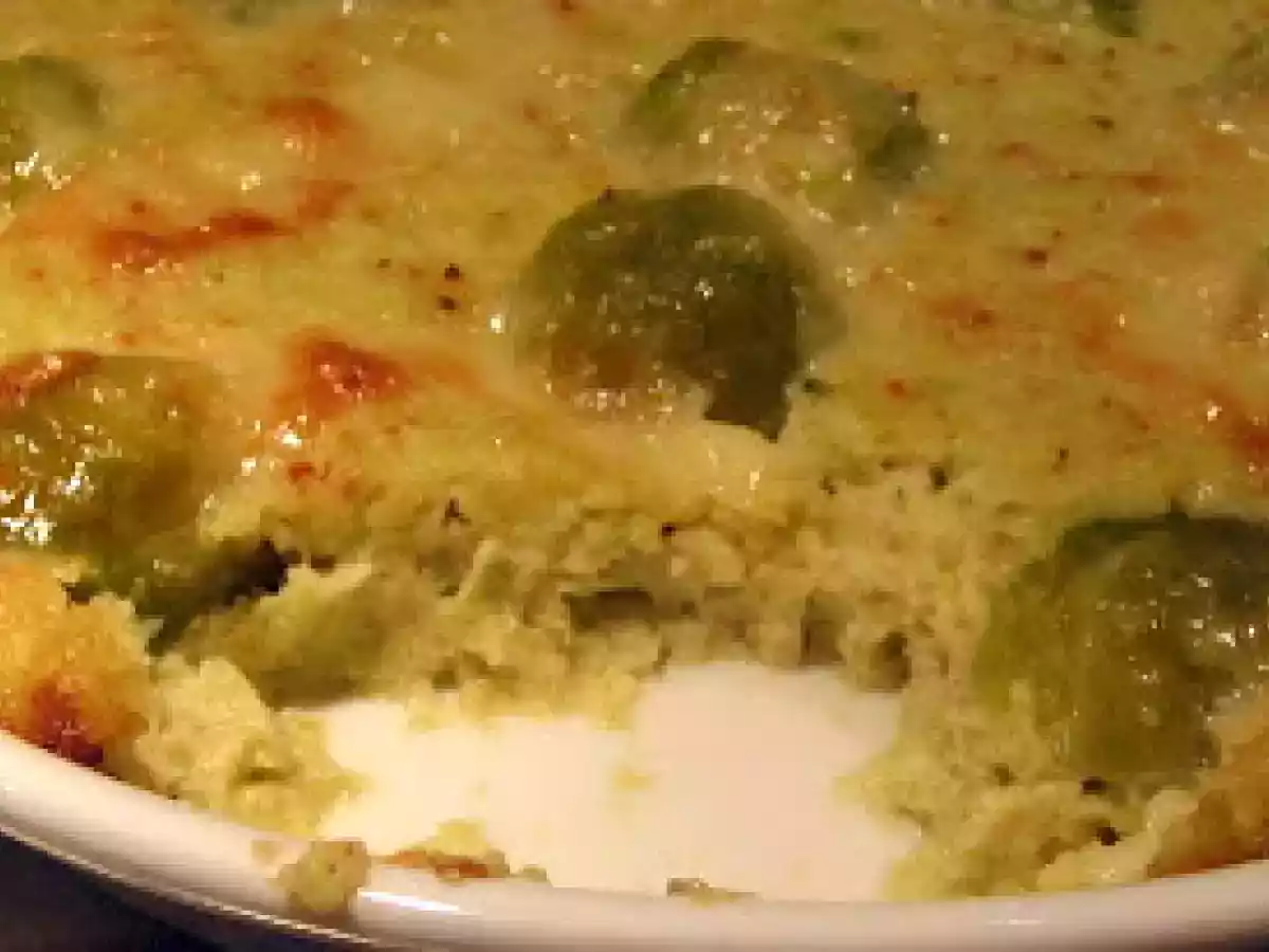 Rosenkohl- Gratin des choux de Bruxelles