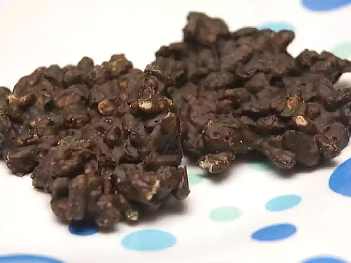 Roses des sables aux Rice Krispies