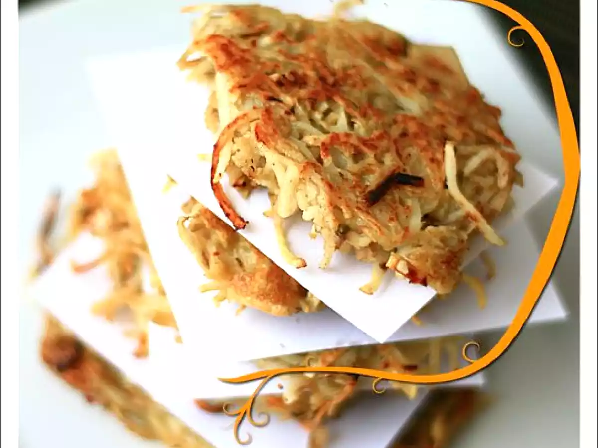 Röstis de topinambours sans gluten