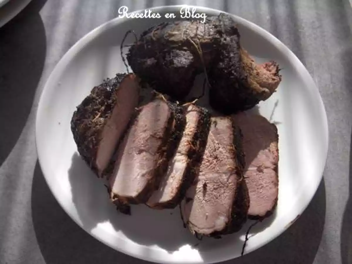 ROTI D'AGNEAU AU BARBECUE - photo 2