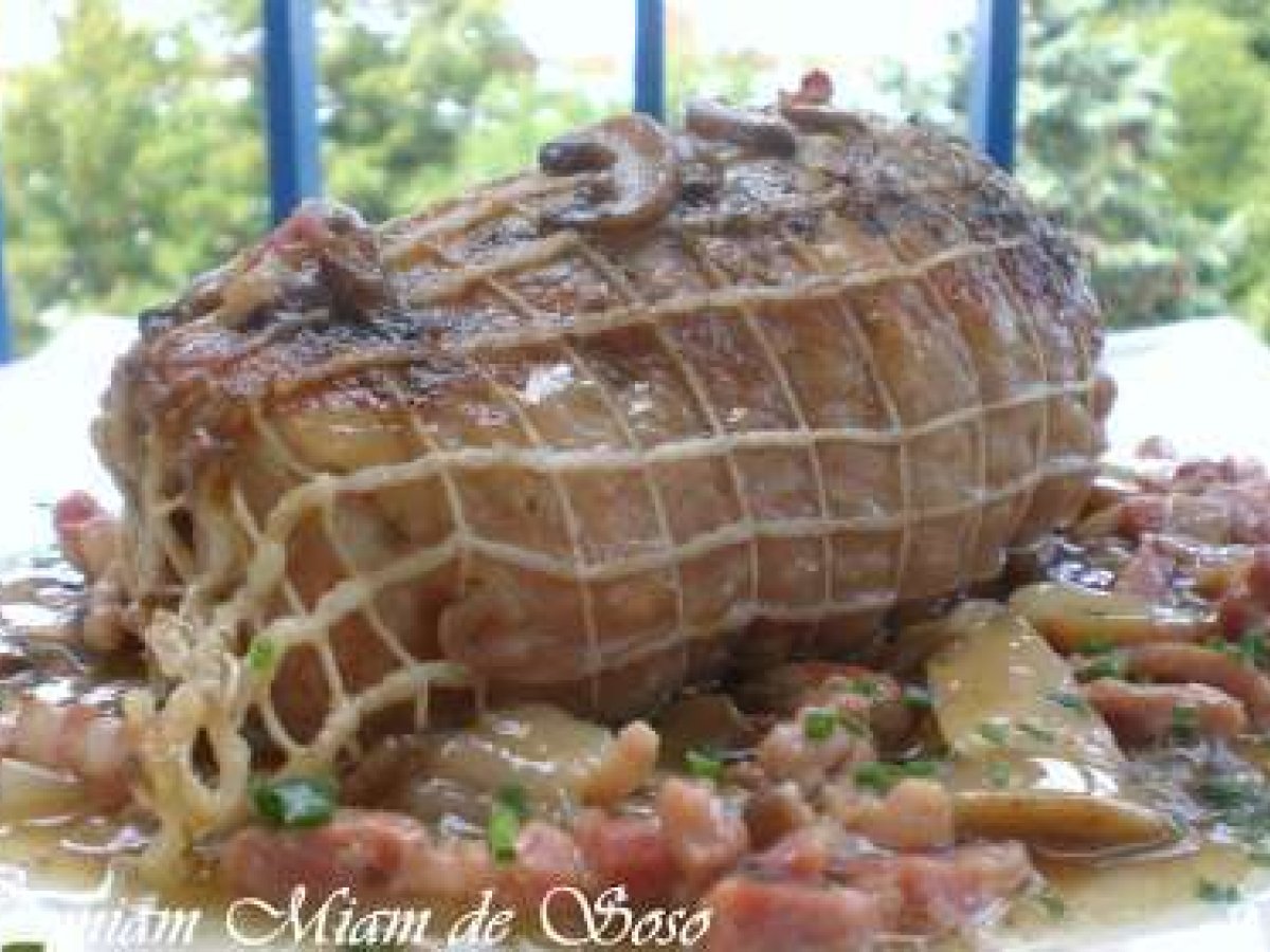 Recette de rôti de dinde balsamique en cocotte