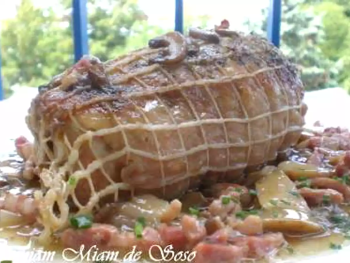 Rôti de dinde balsamique en cocotte