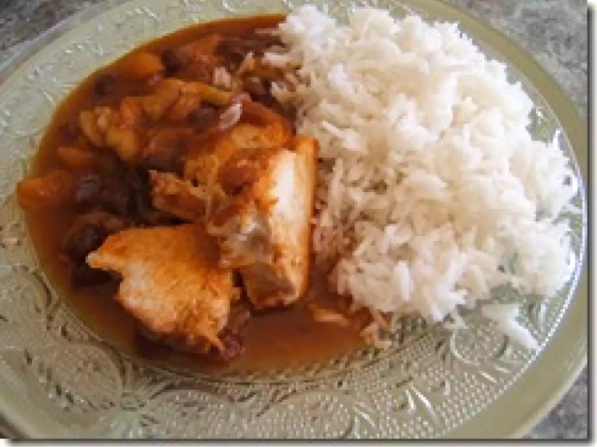 Rôti de dindonneau épicé aux raisins