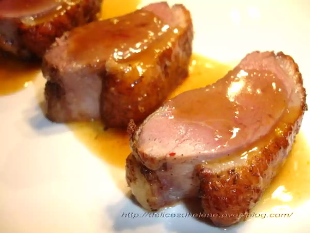 ROTI DE MAGRET DE CANARD, SAUCE AUX AGRUMES - photo 2