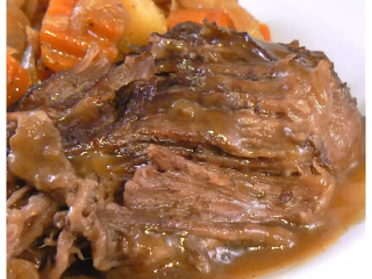 Rôti de palette à l'orange et érable