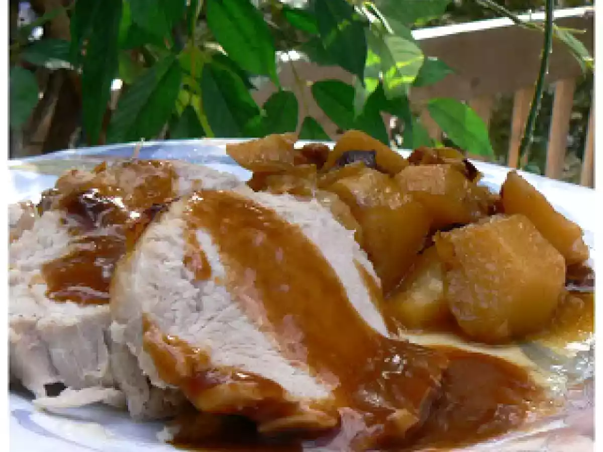 Rôti de porc à la paysanne