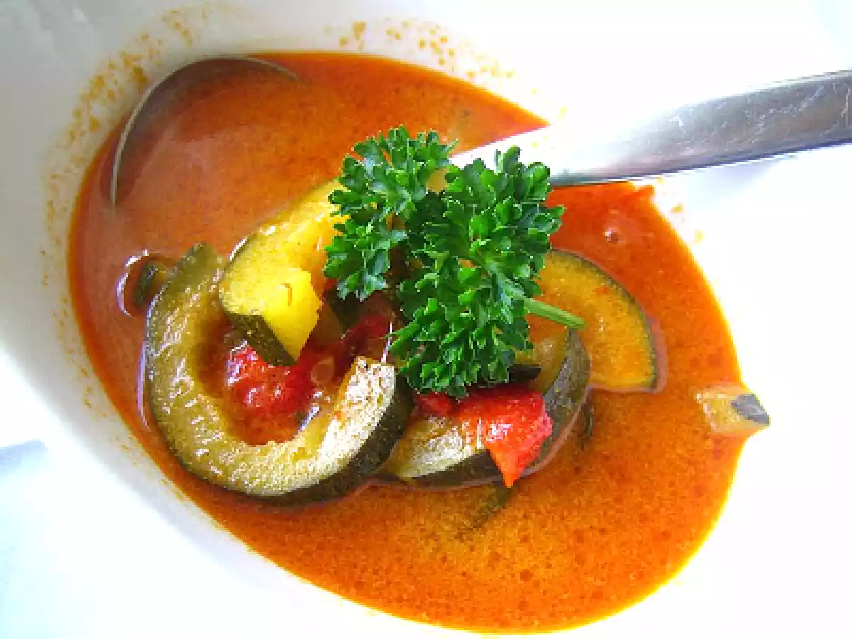 Rôti de porc au lait coco et ses petits légumes!!!! - photo 3