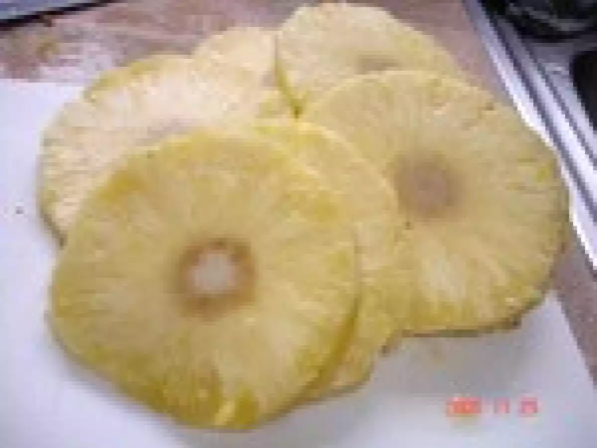 Roti de porc aux ananas et pain d'épice - photo 2