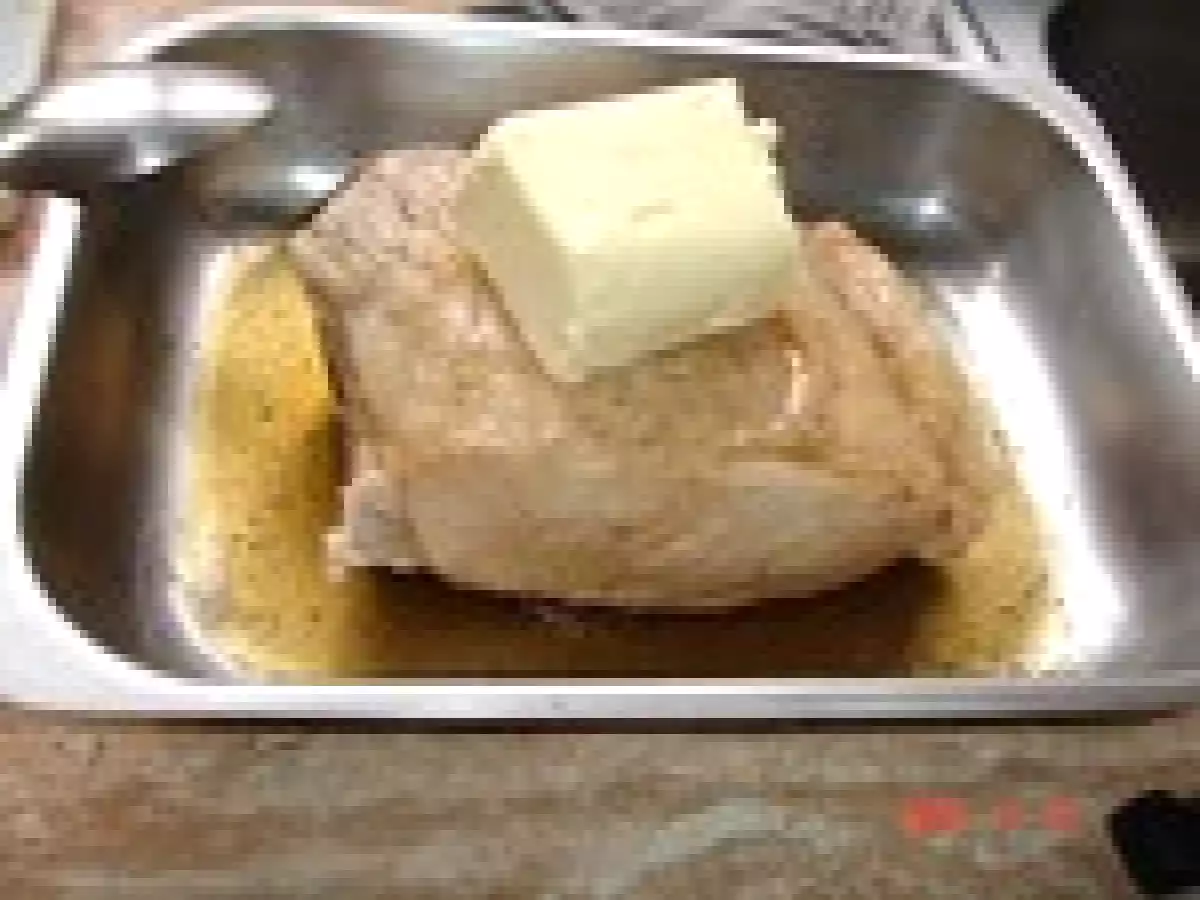 Roti de porc aux ananas et pain d'épice - photo 3