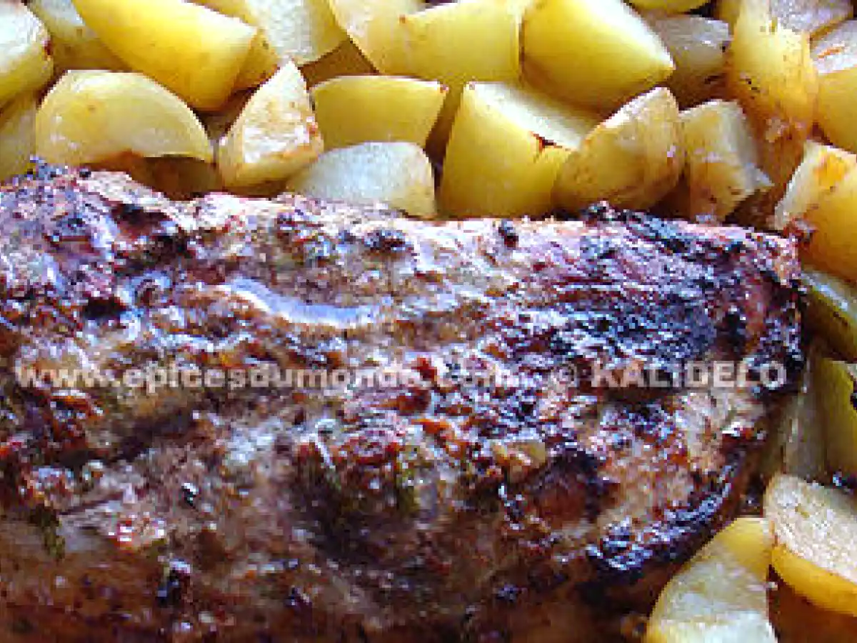 Rôti de porc aux épices