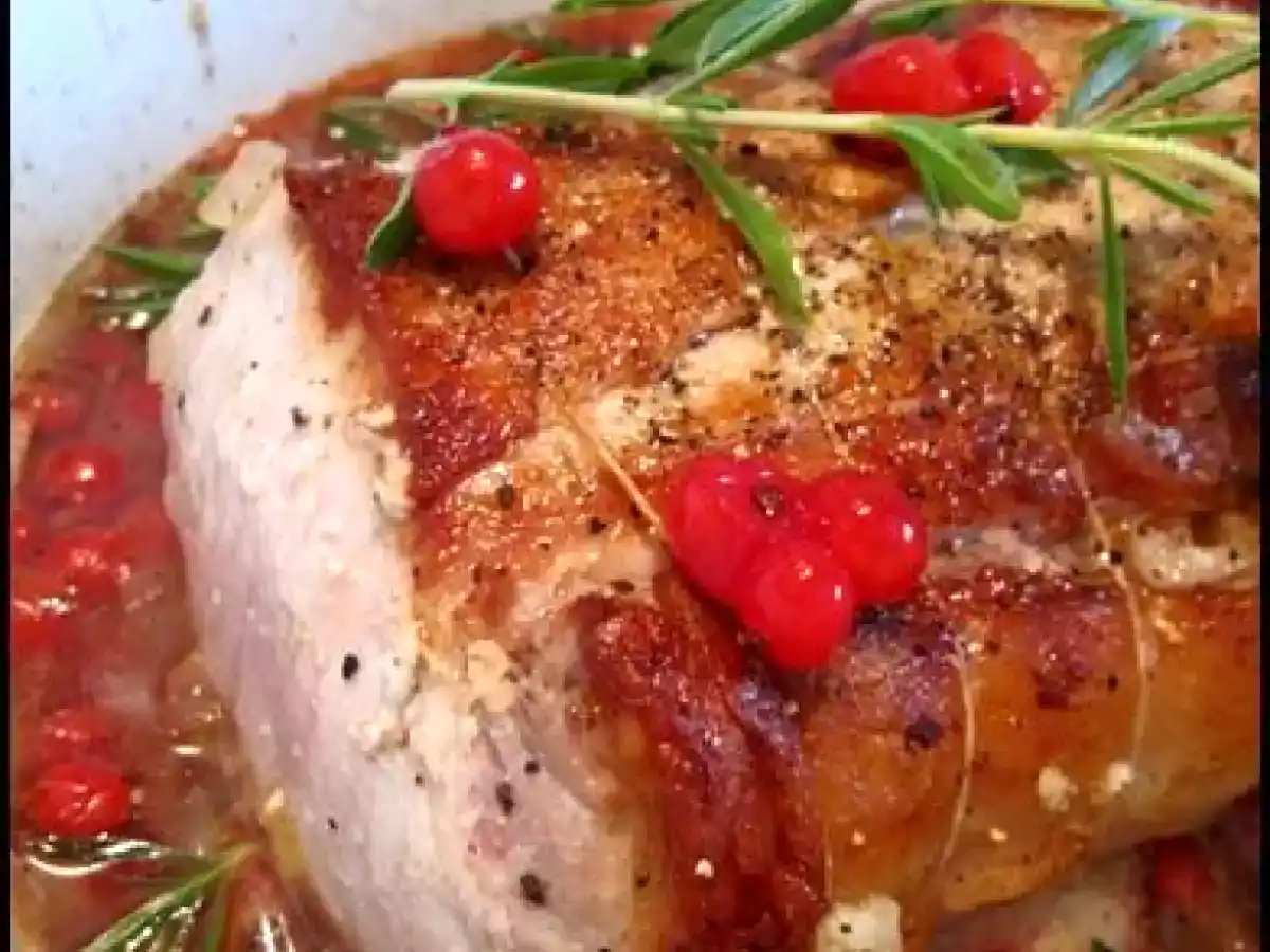 Rôti de Porc aux groseilles