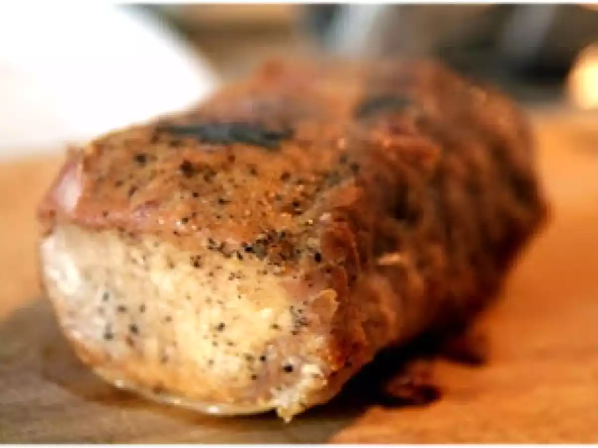 Rôti de porc aux oignons et à la sauge - photo 2