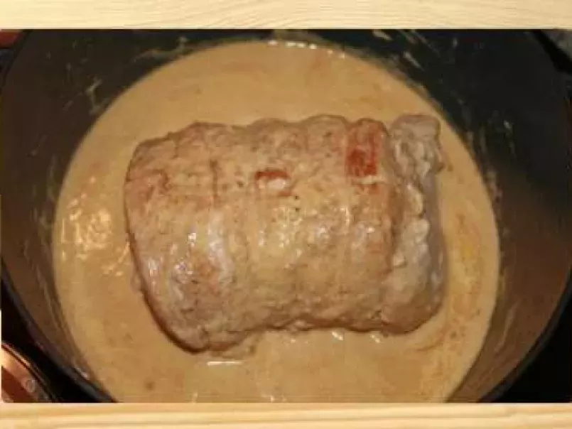 Roti de Porc aux Pistaches avec sa sauce moutarde - photo 3