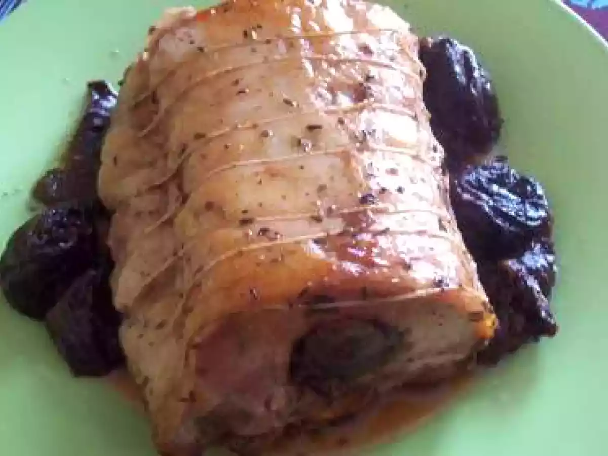Rôti de Porc aux Pruneaux