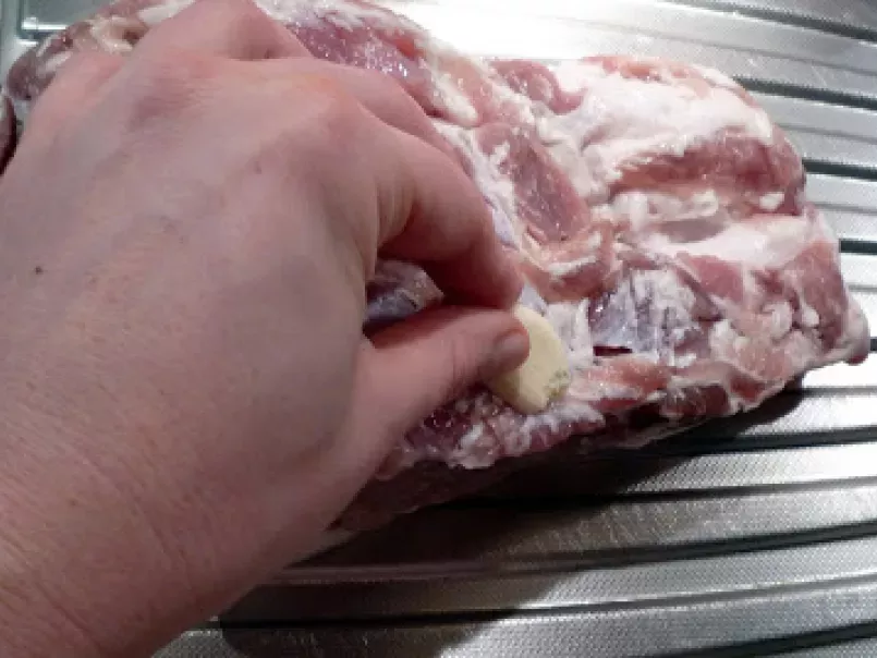 Rôti de porc avec croûte comme en Bavière - Schweinekrustenbraten, photo 6
