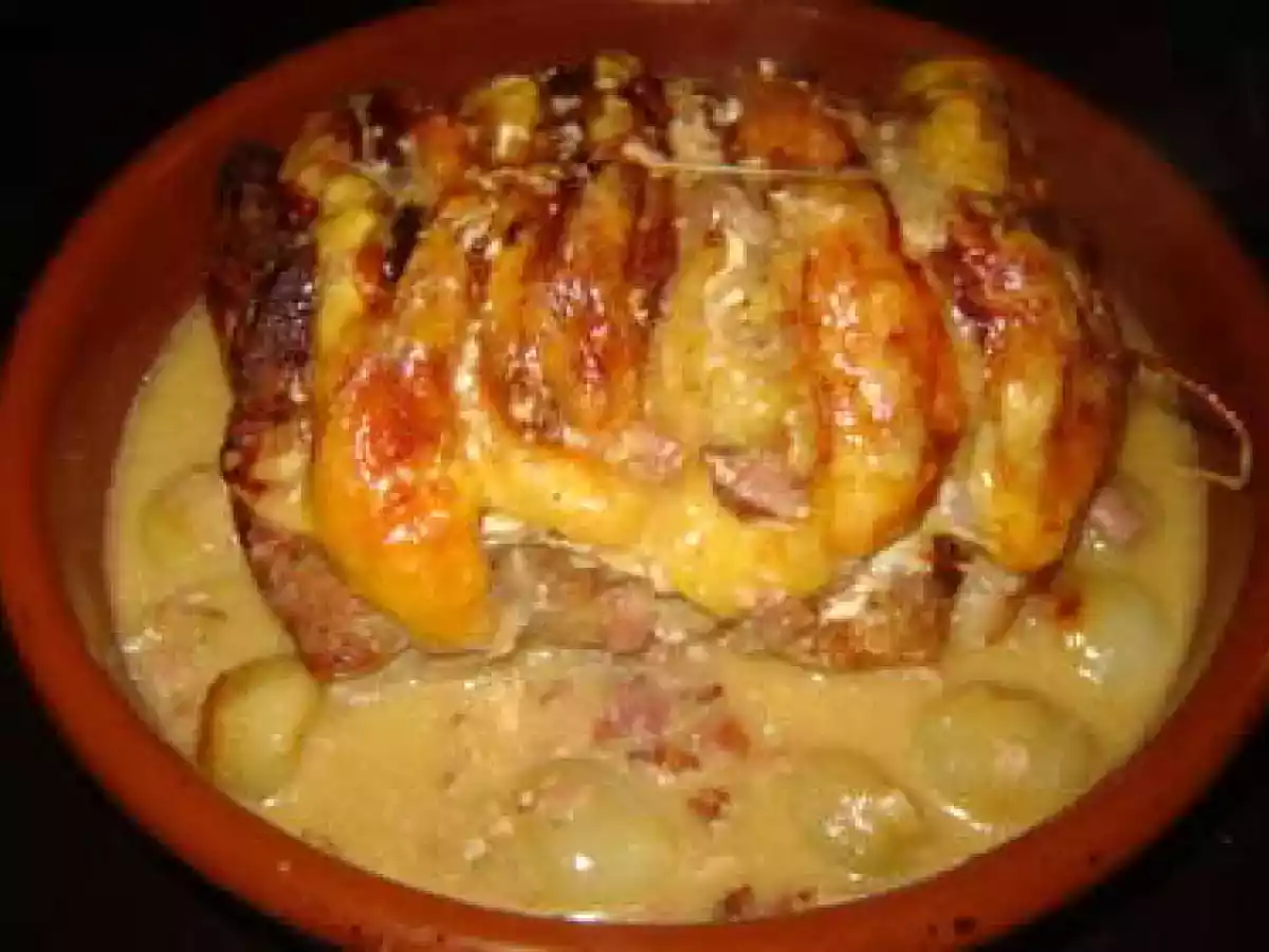 Rôti de porc bacon emmental - photo 2