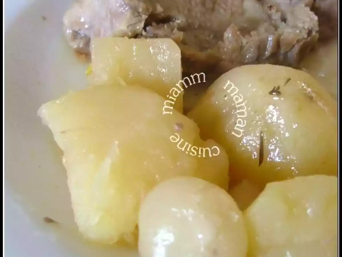 Rôti de porc bonne femme