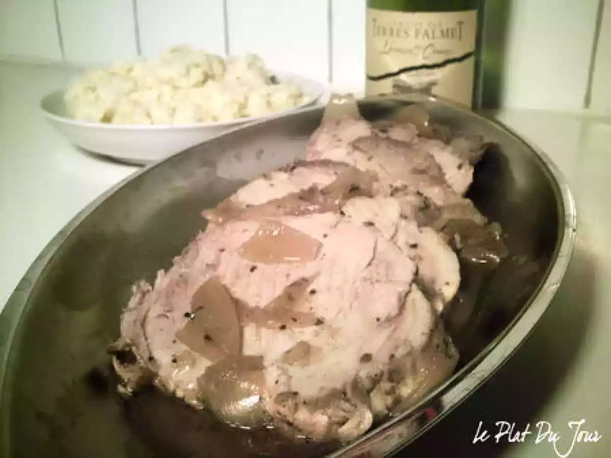 Rôti de porc braisé au cidre - photo 3