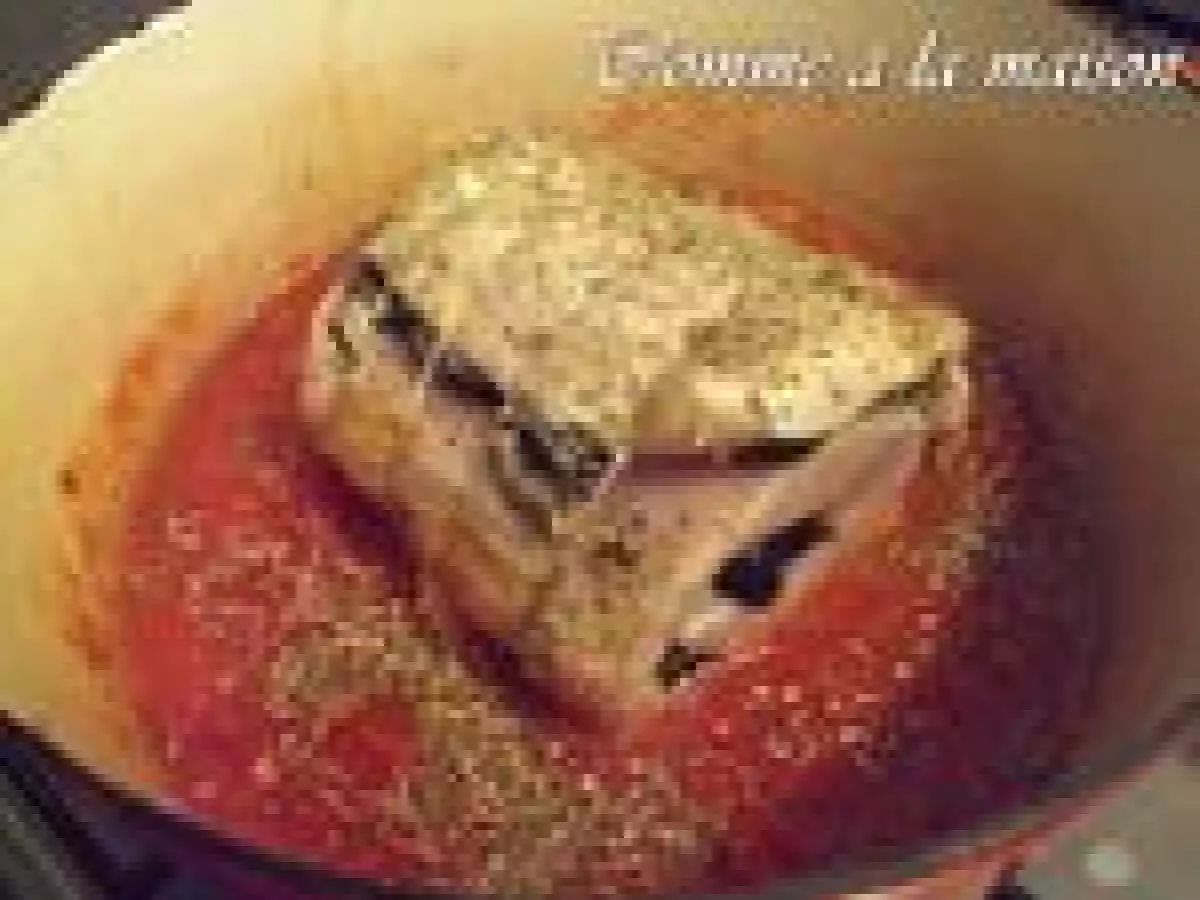 Rôti de porc farci aux olives et jambon cru - photo 3