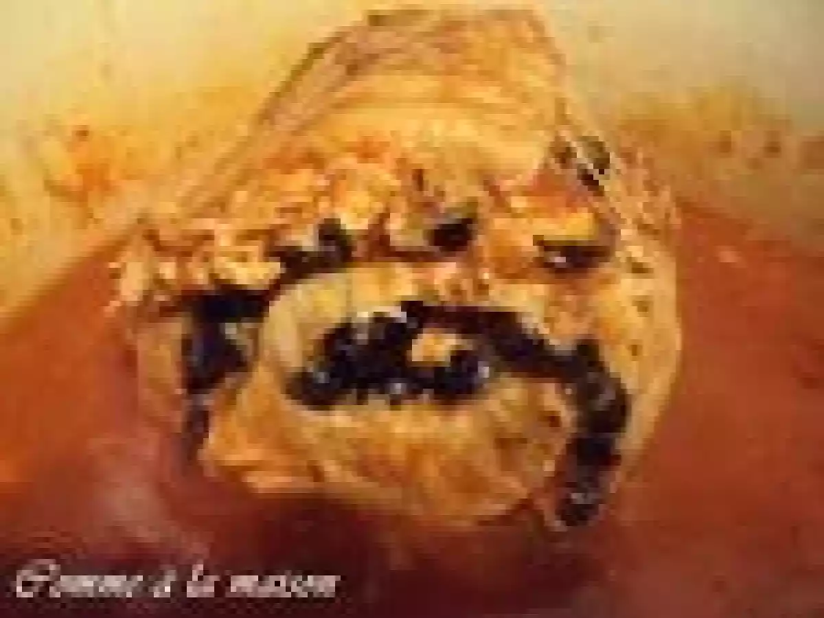 Rôti de porc farci aux olives et jambon cru - photo 4