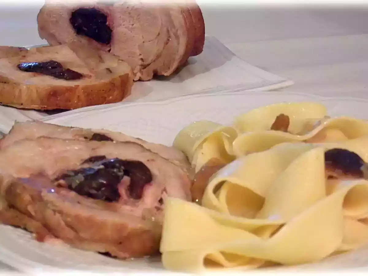 Rôti de porc farci aux pruneaux - photo 2