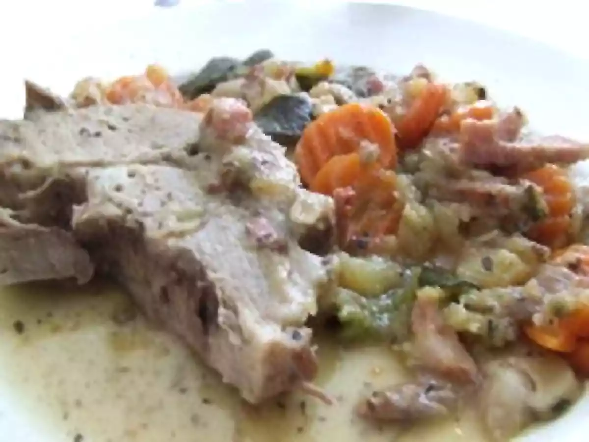 Rôti de porc mariné au cidre - photo 2