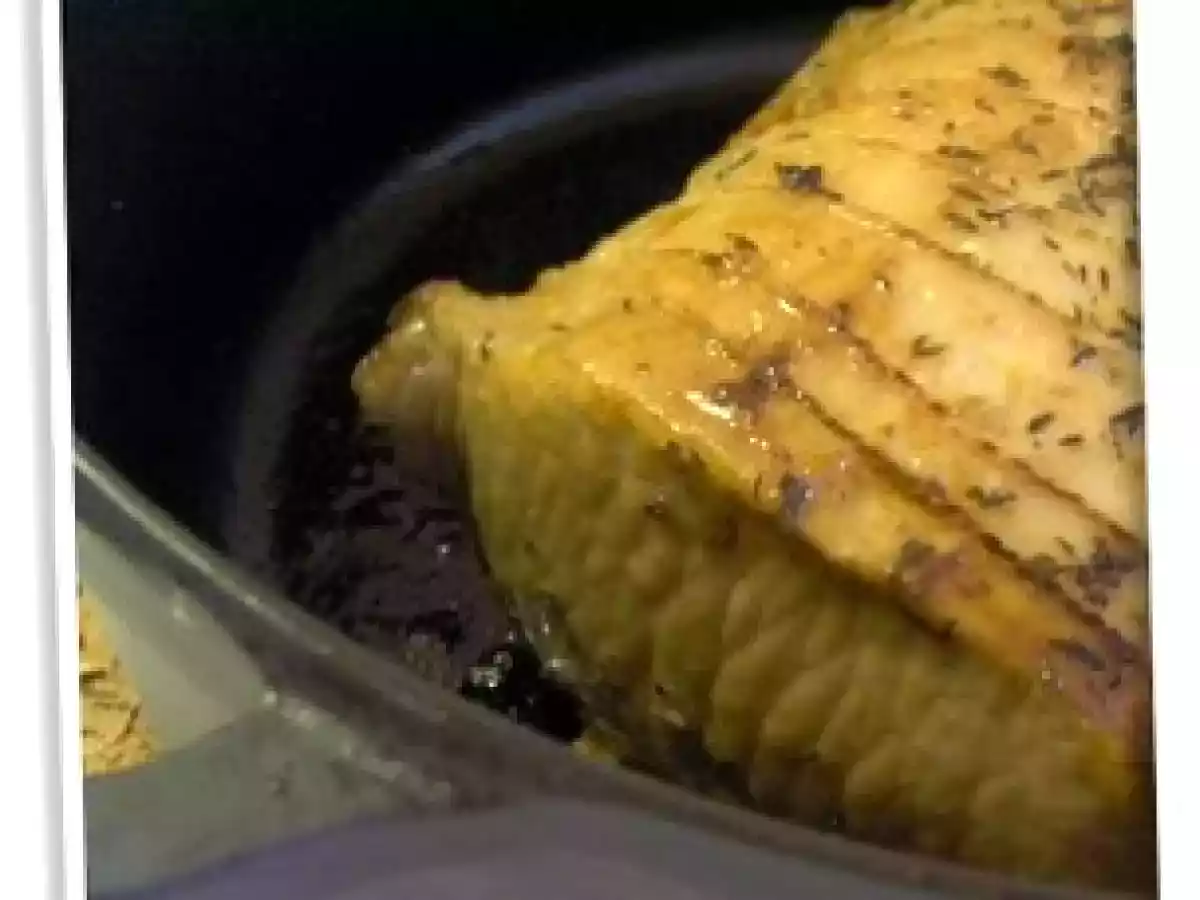 Rôti de Porc mariné au Cidre