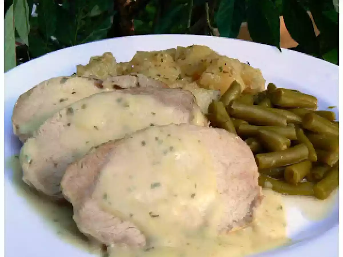 Rôti de porc moelleux en cocotte