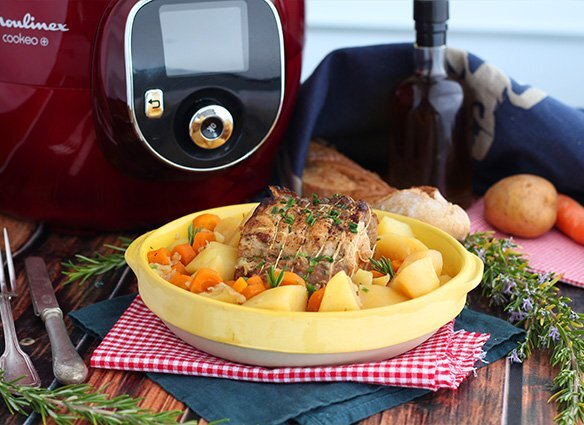 Rôti de porc au cookeo : recette facile