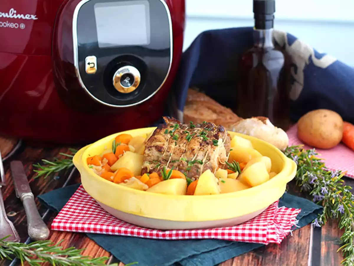 Rôti de porc, recette au Cookeo