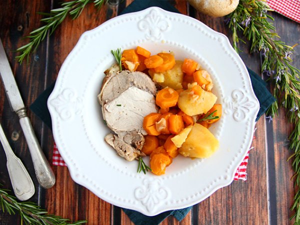 Rôti de porc au cookeo : recette facile