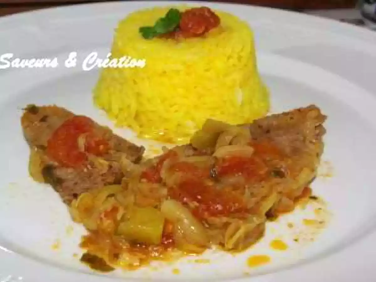 Rôti de veau aux saveurs orientales